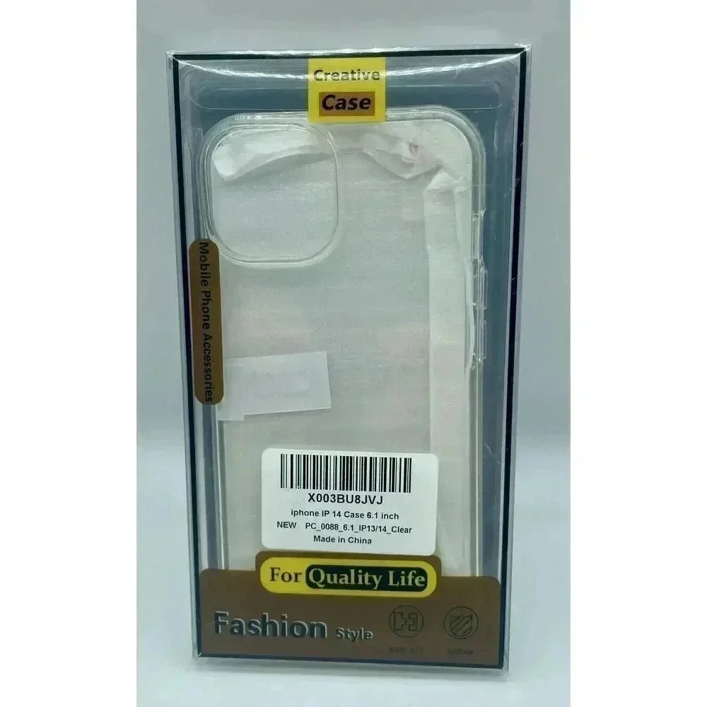 360° Case for iPhone 13/14 6.1” 2 Screen‎ & Lens Protectors Stick On Kickstand